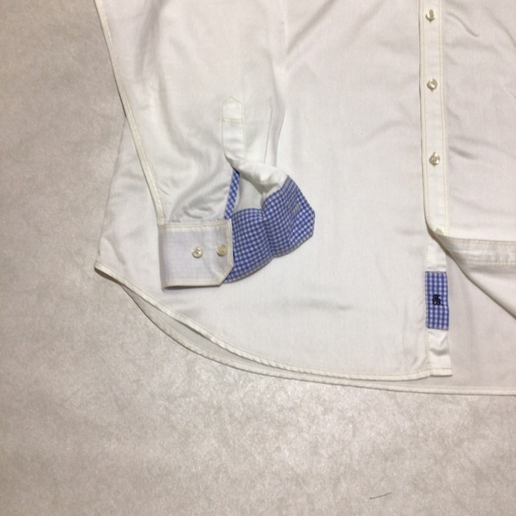 Tommy Bahama Jeans Island Crafted White Long Sleeve Button Down Shirt, Size 2XT. - Picture 7 of 12